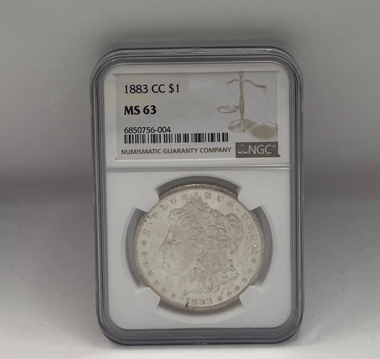 1883 CC $1 MS 63