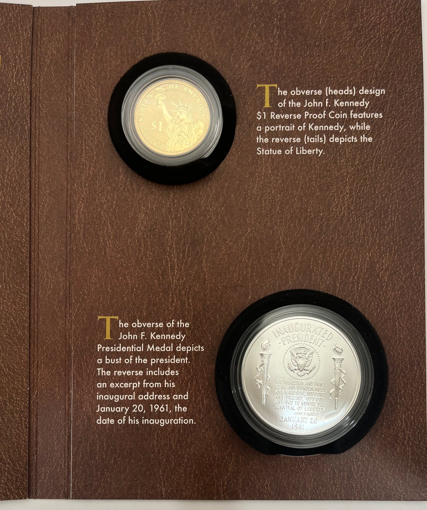 2015 Coin and Chronicles Set John F. Kennedy