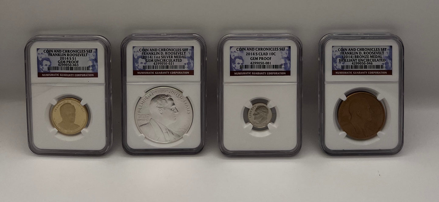 2014 Coin and Chronicles Set Franklin D Roosevelt