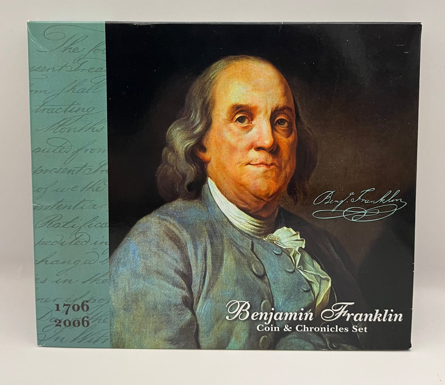 2006 Benjamin Franklin Coin And Chronicles Set