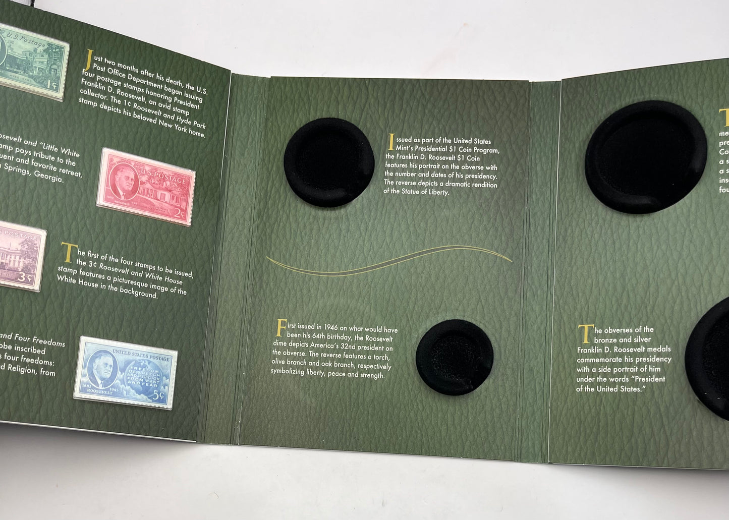 2014 Coin and Chronicles Set Franklin D Roosevelt