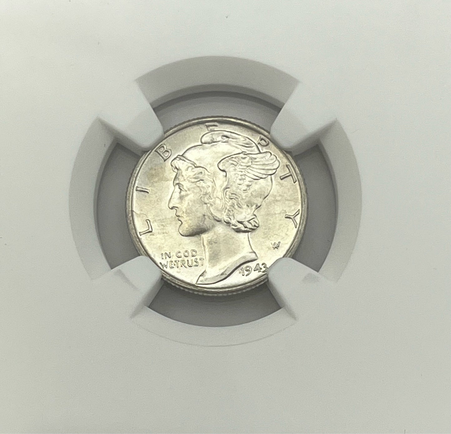 1943 10c MS 66
