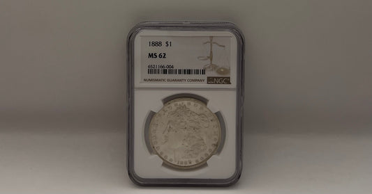 1888 $1 MS 62