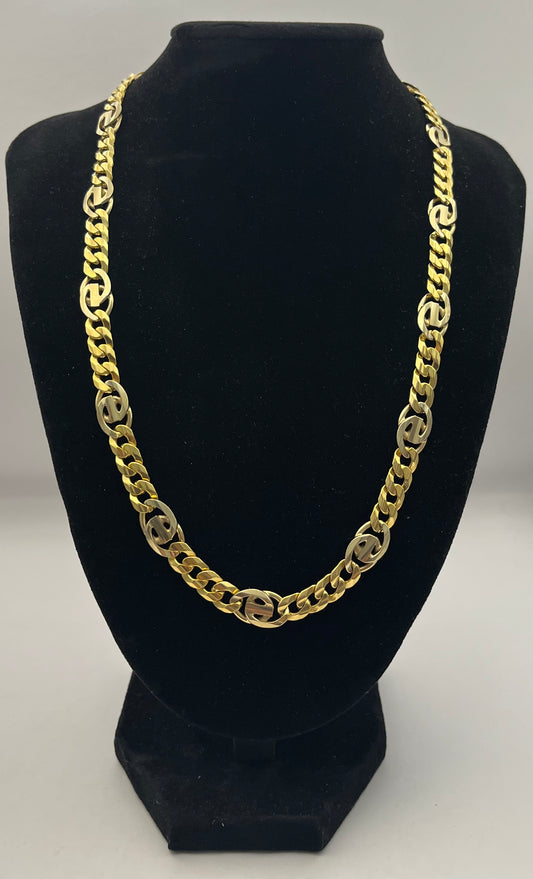 14K Yellow Gold Italian Necklace