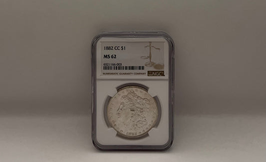 1882 CC $1 MS 62