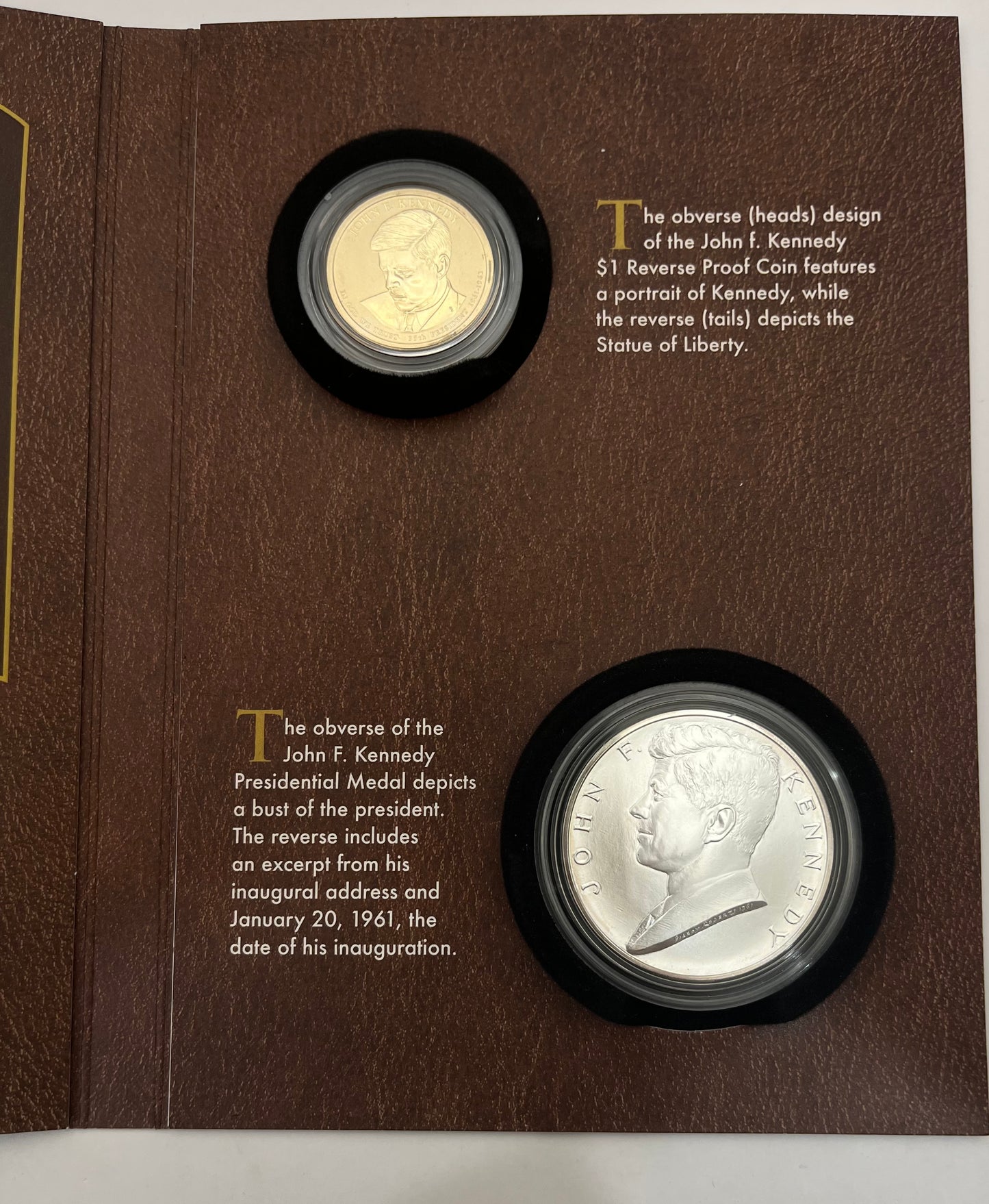 2015 Coin and Chronicles Set John F. Kennedy