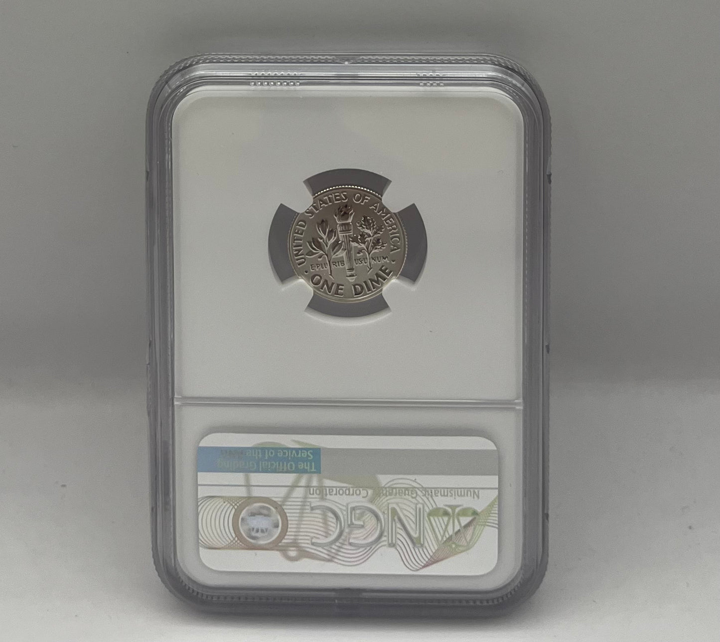 2018 S 10C Silver First day of Issue PF 70 Reverse Proof