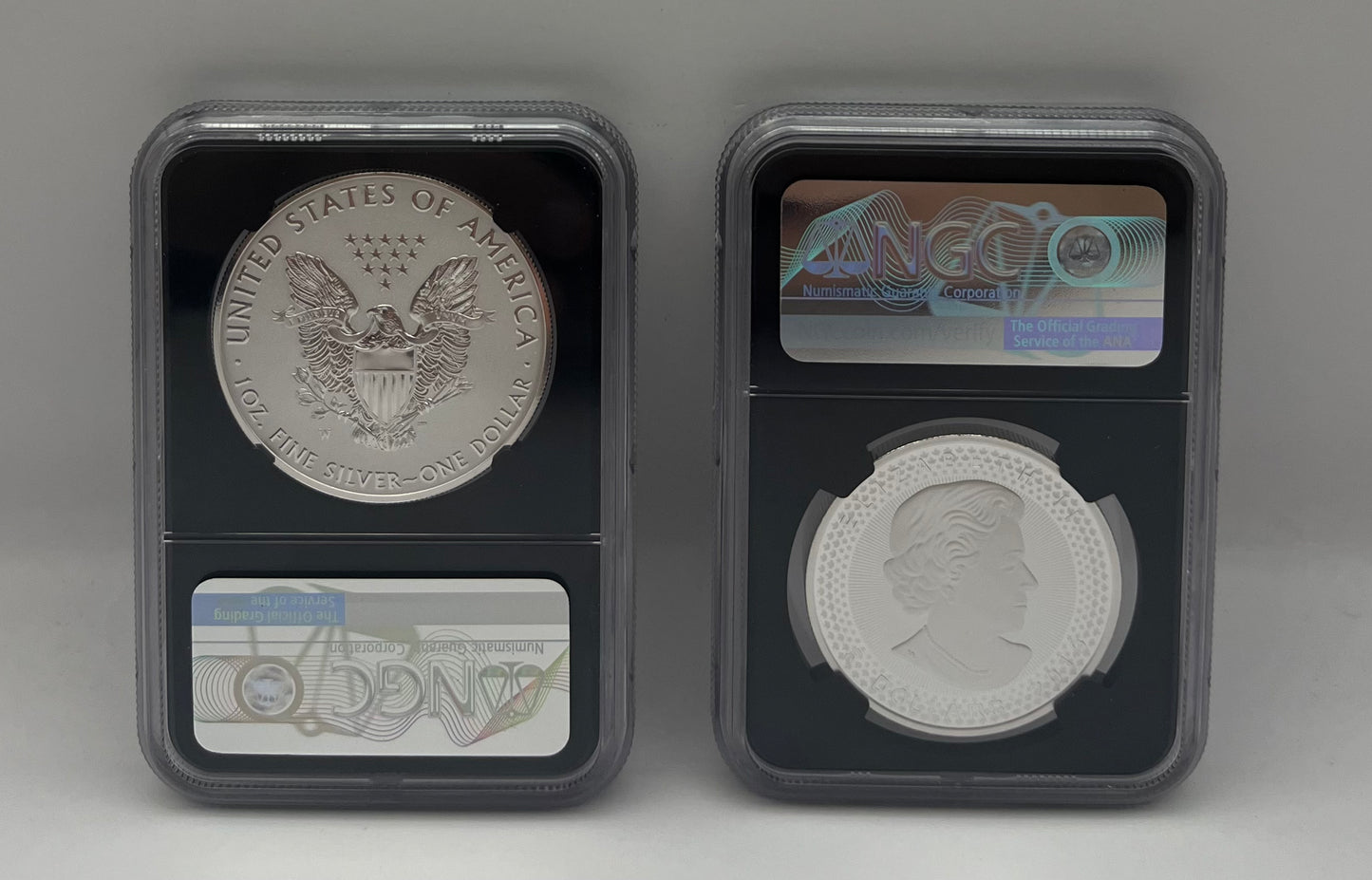 2019 Eagle and Maple Leaf Set PF 70 First Day of Issue