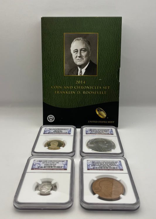 2014 Coin and Chronicles Set Franklin D Roosevelt
