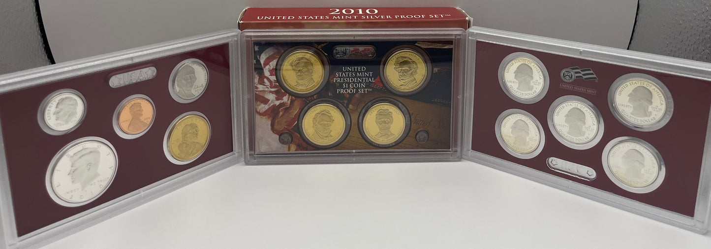2010 United States Mint Silver Proof Set
