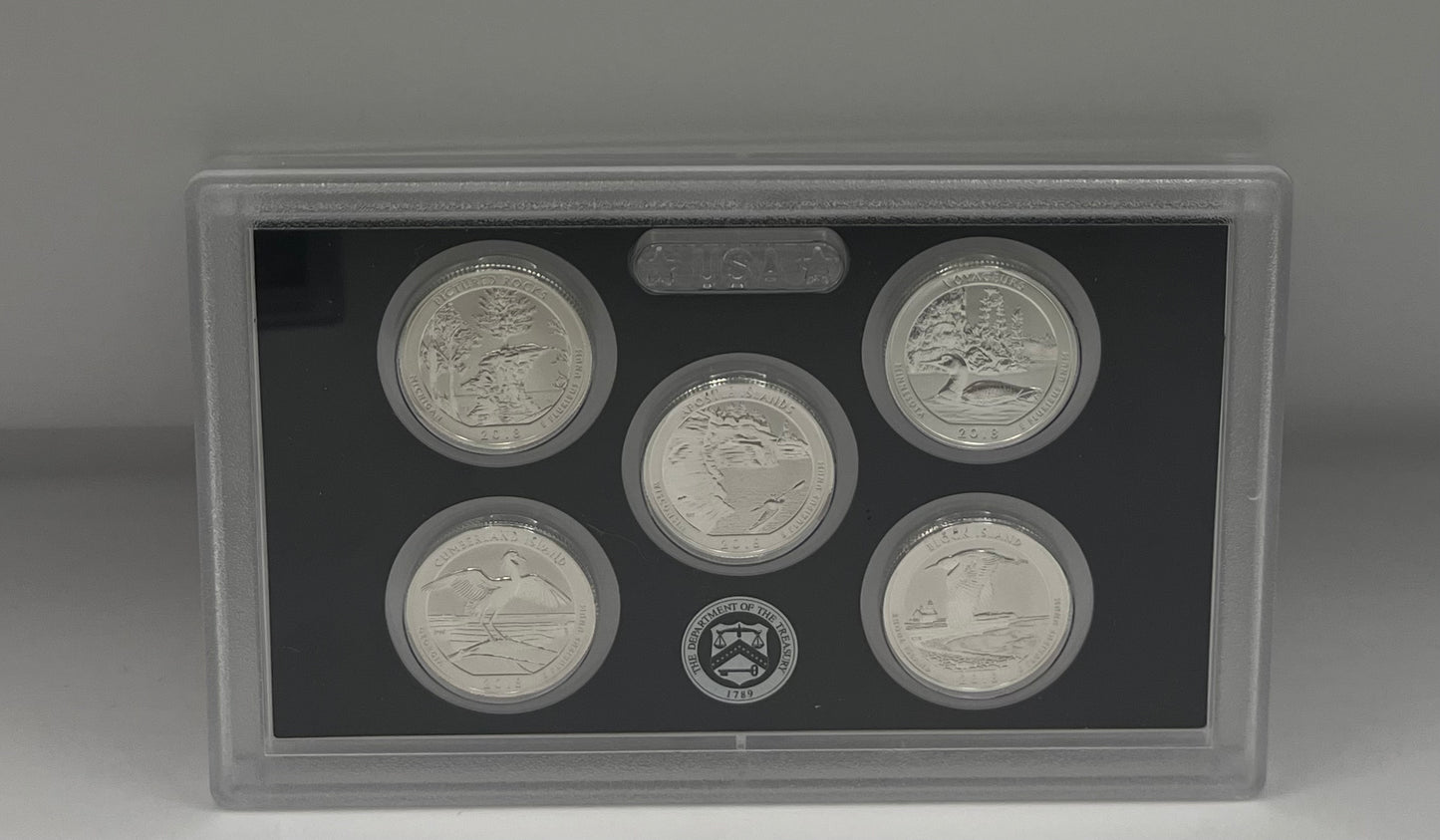 2018 San Francisco Mint Silver Reverse Proof Set