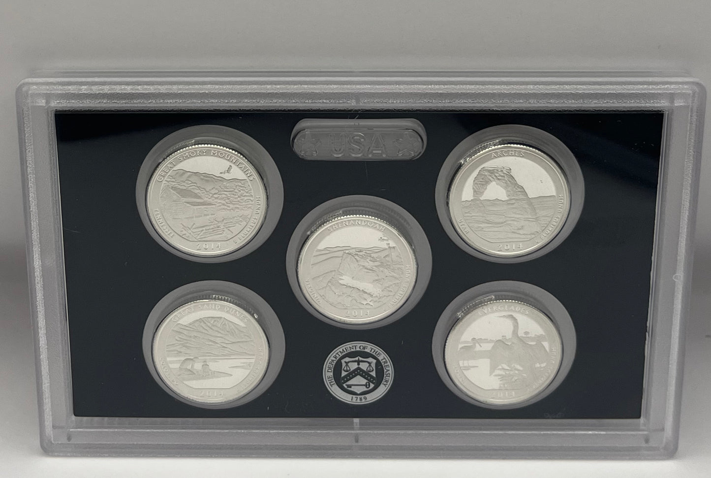 2014 United States Mint Silver Proof Set
