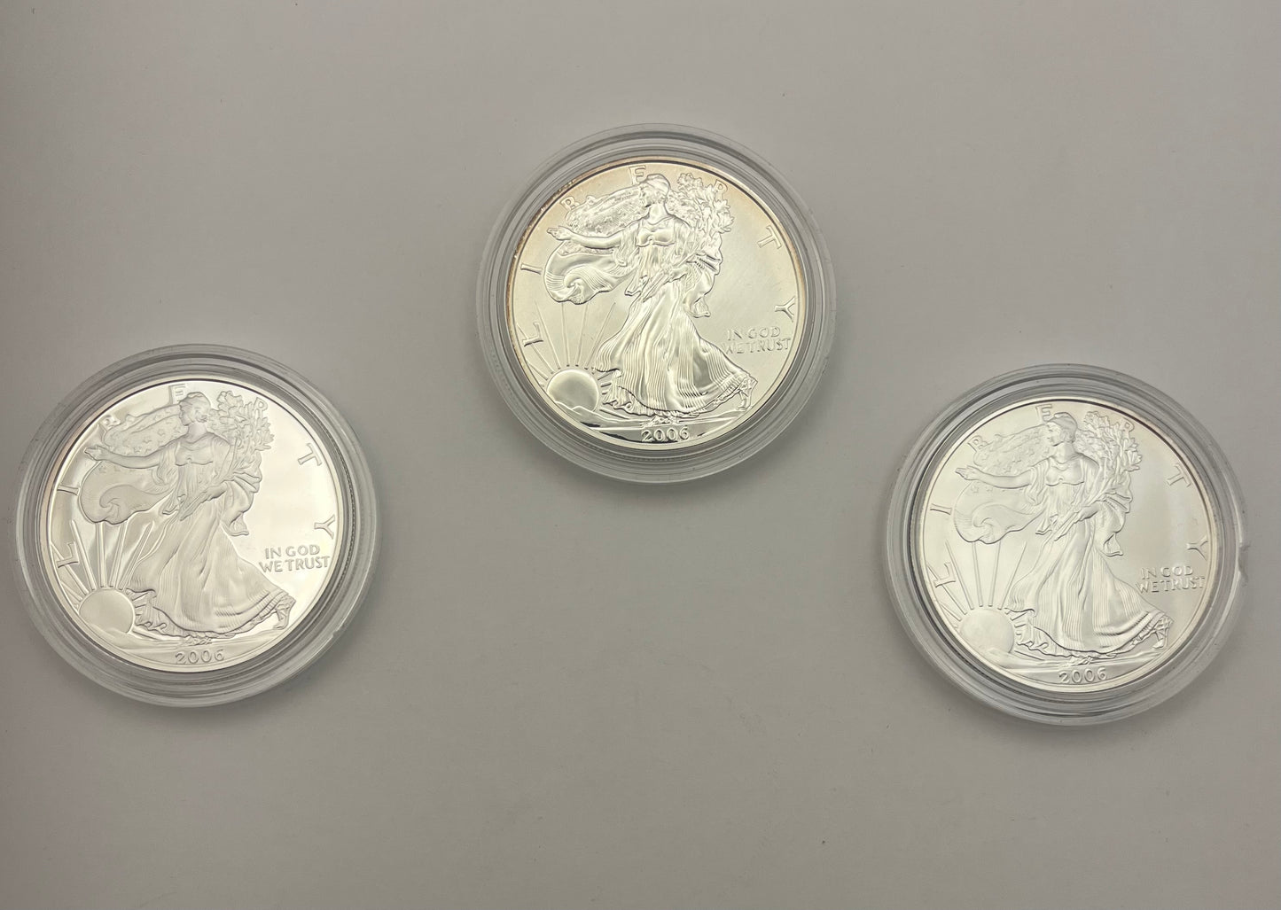 2006 American Eagle 20TH Anniversary Silver Coin Set