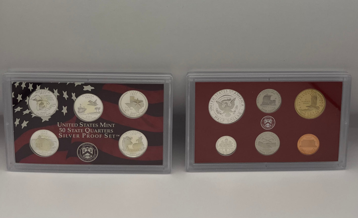 2004 United States Mint Silver Proof Set