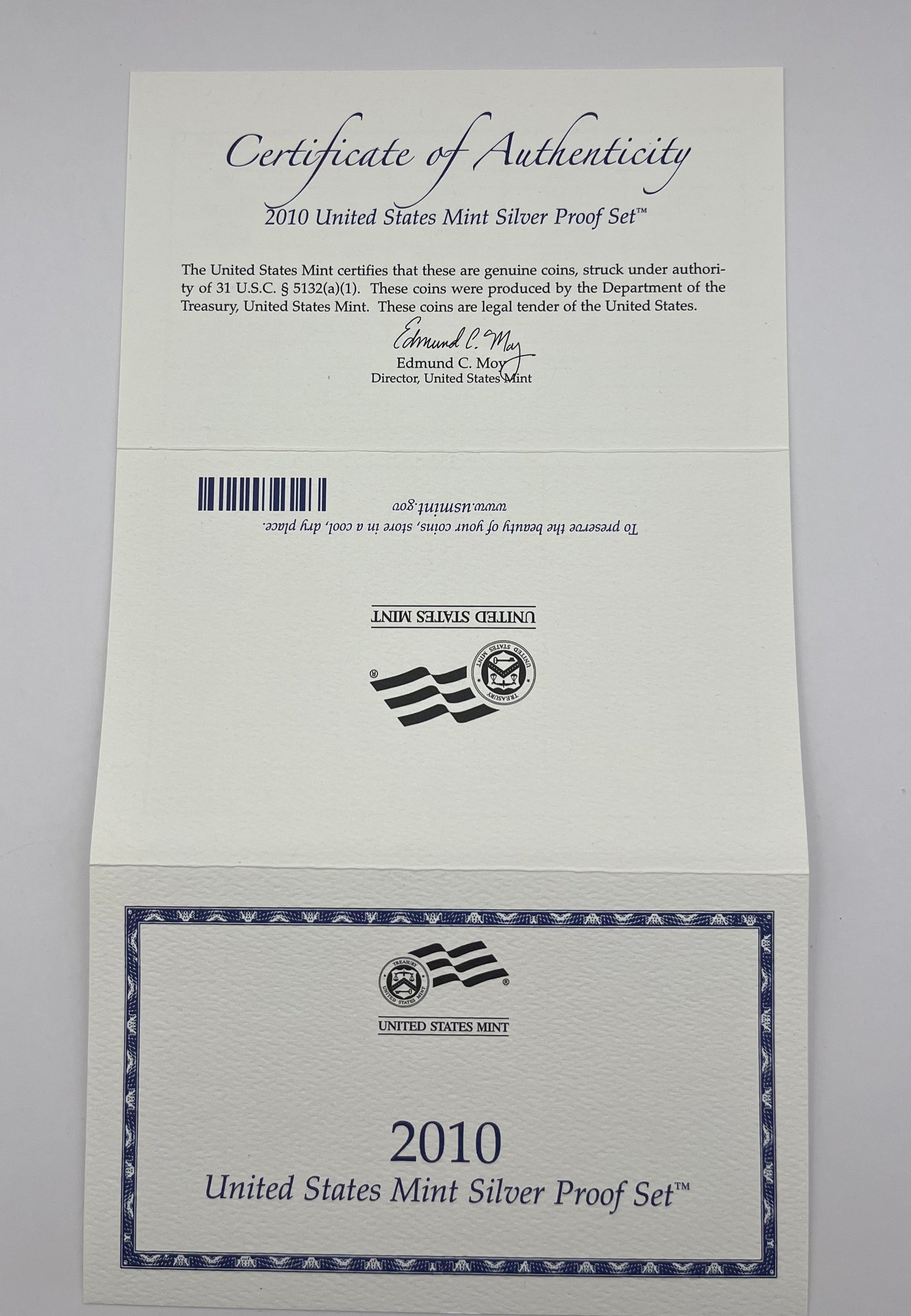2010 United States Mint Silver Proof Set