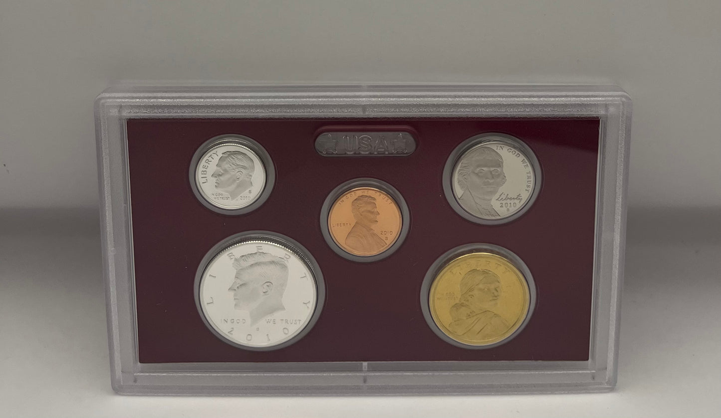 2010 United States Mint Silver Proof Set