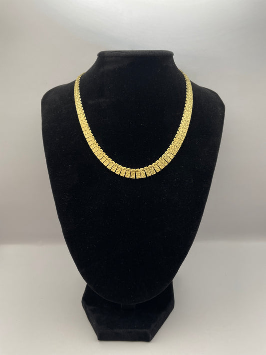 14K Italy Yellow Gold Necklace