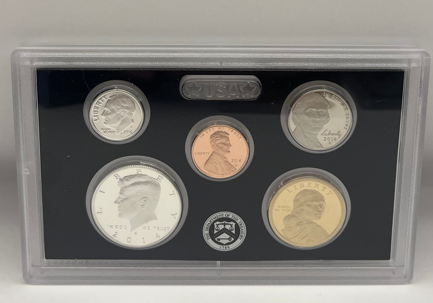 2014 United States Mint Silver Proof Set
