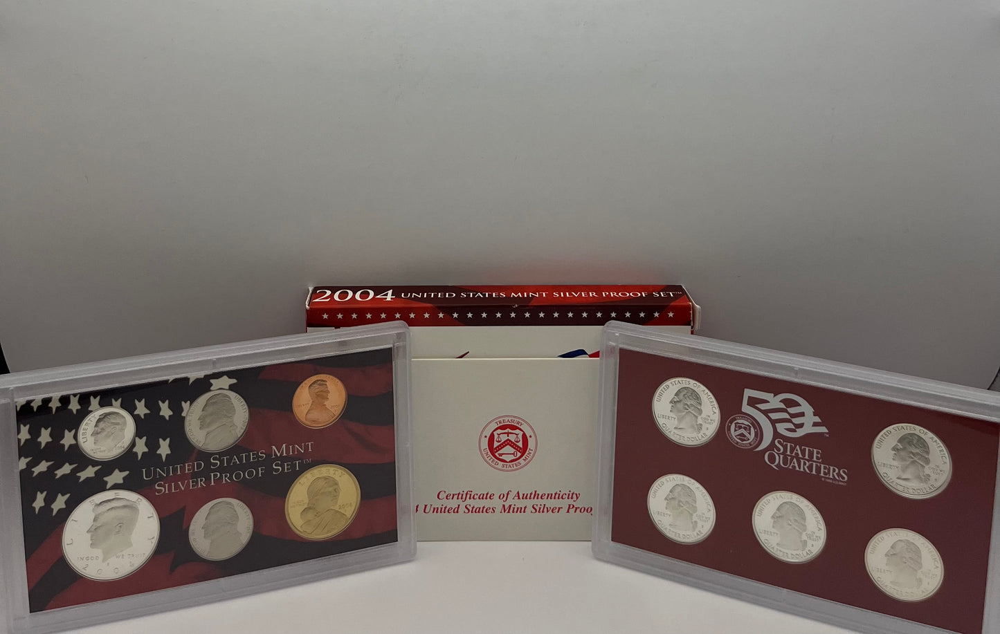 2004 United States Mint Silver Proof Set