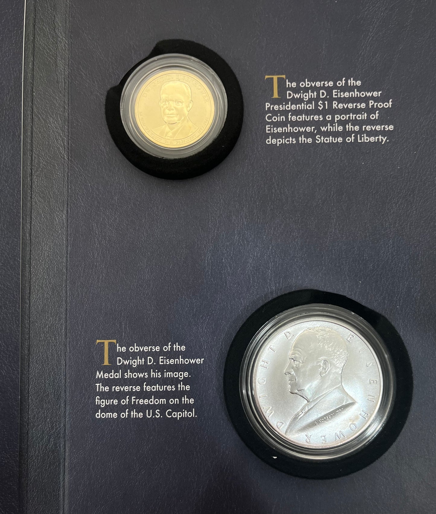 2015 Coin And Chronicles Set Dwight D Eisenhower