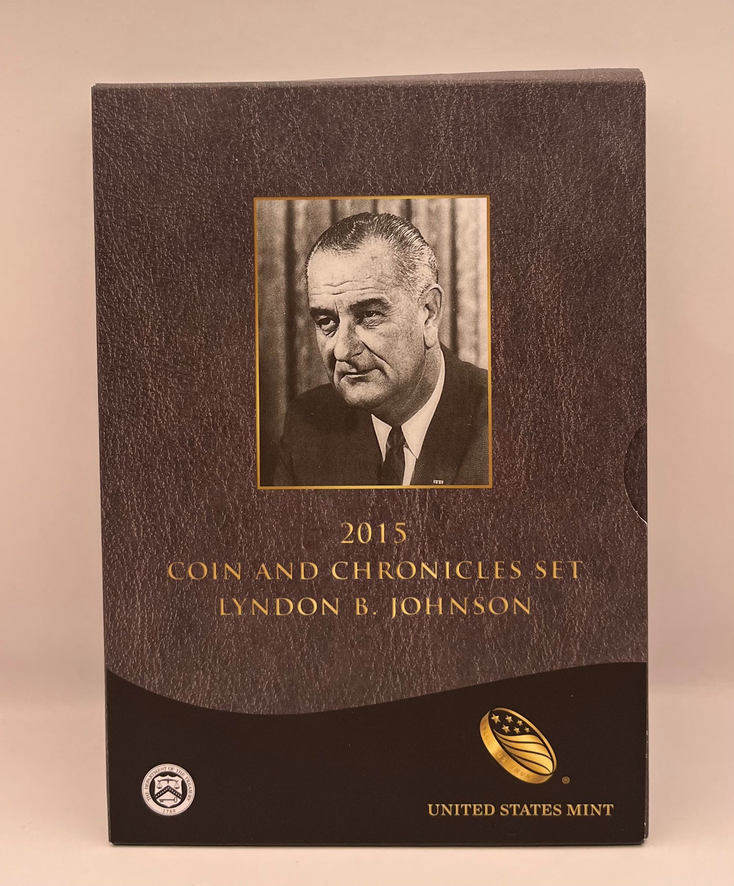 2015 Coin and Chronicles Set Lyndon B Johnson