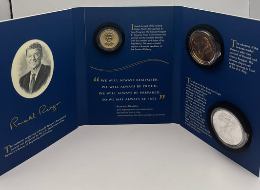 2016 Coin and Chronicles Set Ronald Reagan