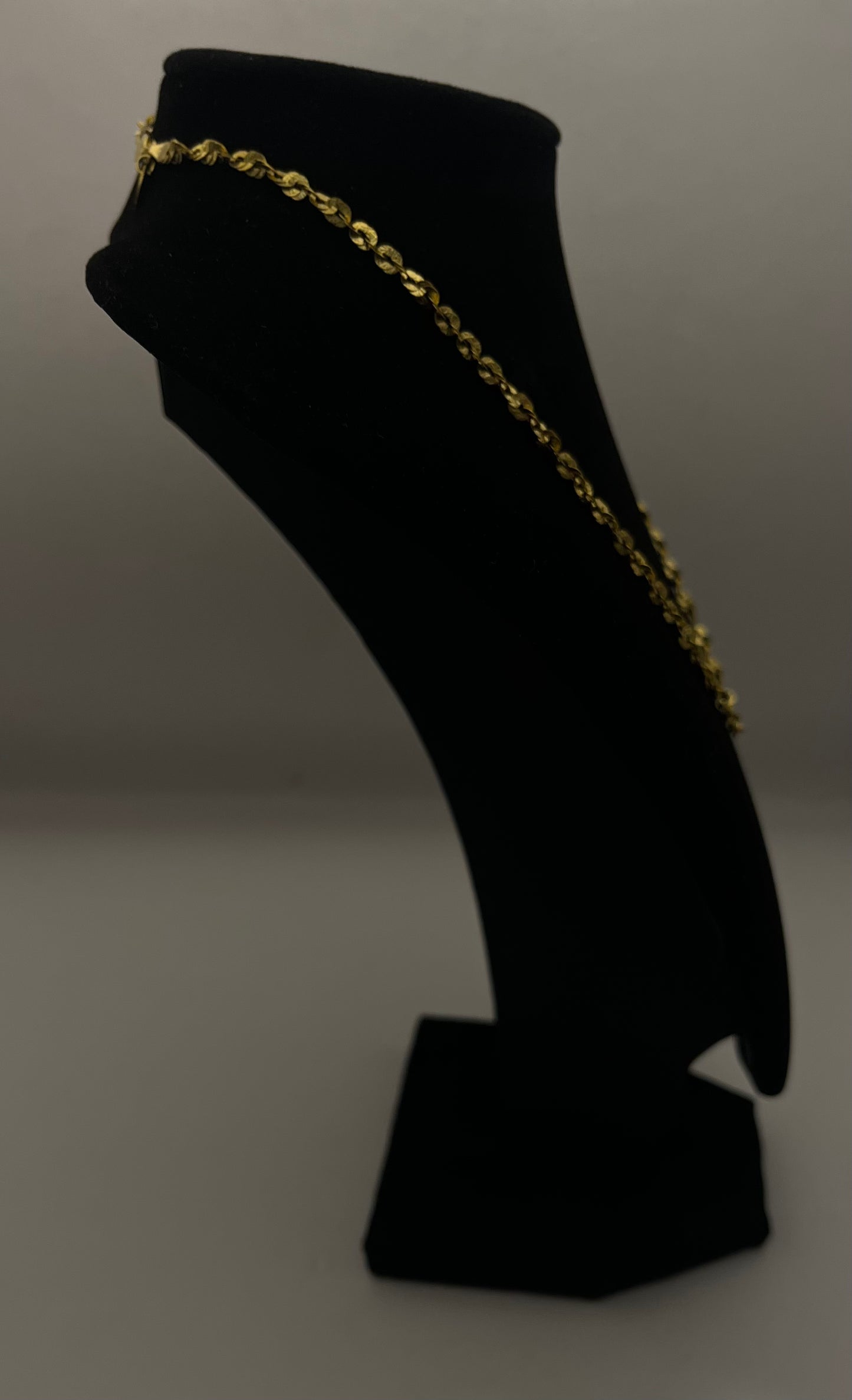 14K Italian Yellow Gold Chain Necklace