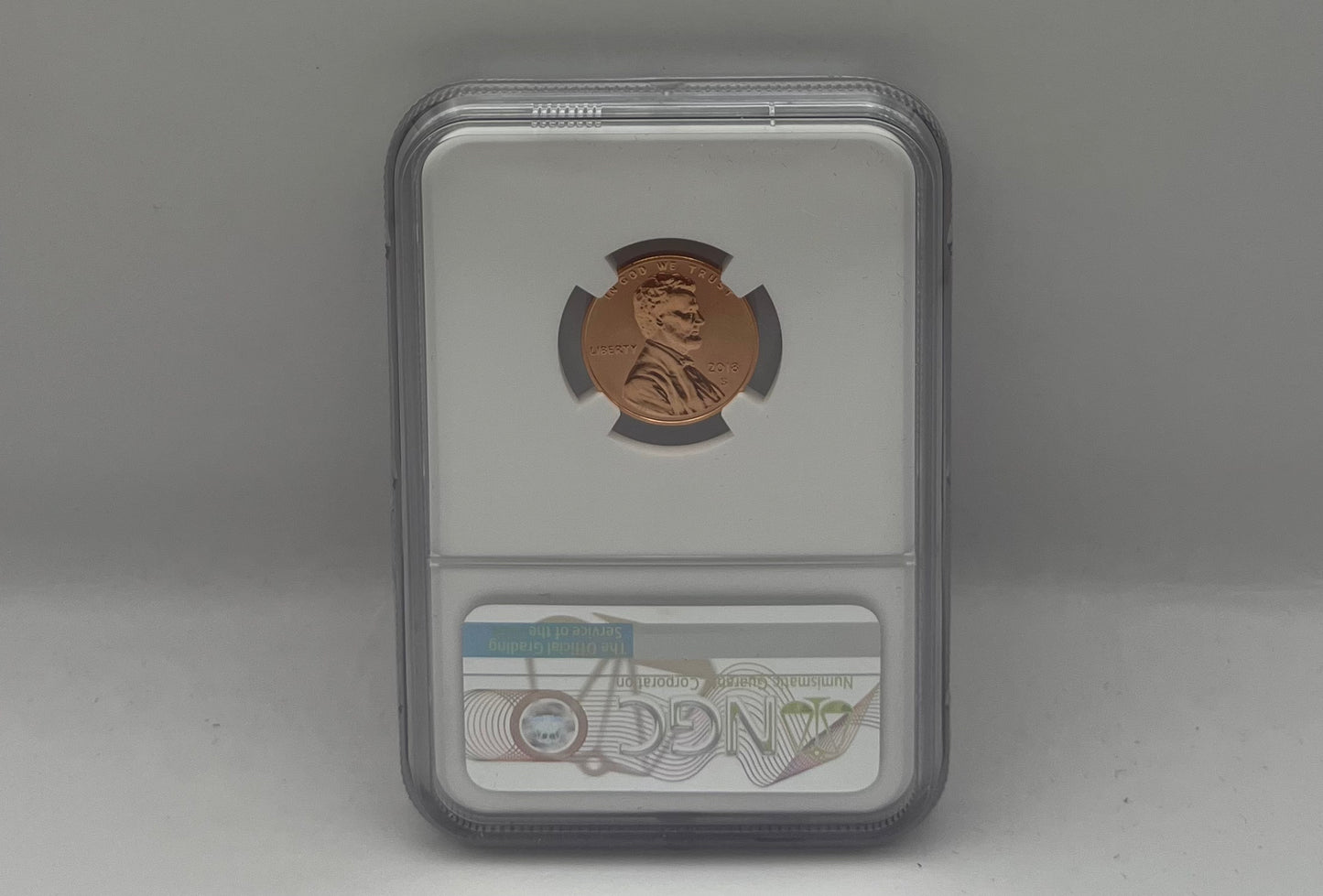 2018 S 1C First Day of Issue PF 70 RD Reverse Proof