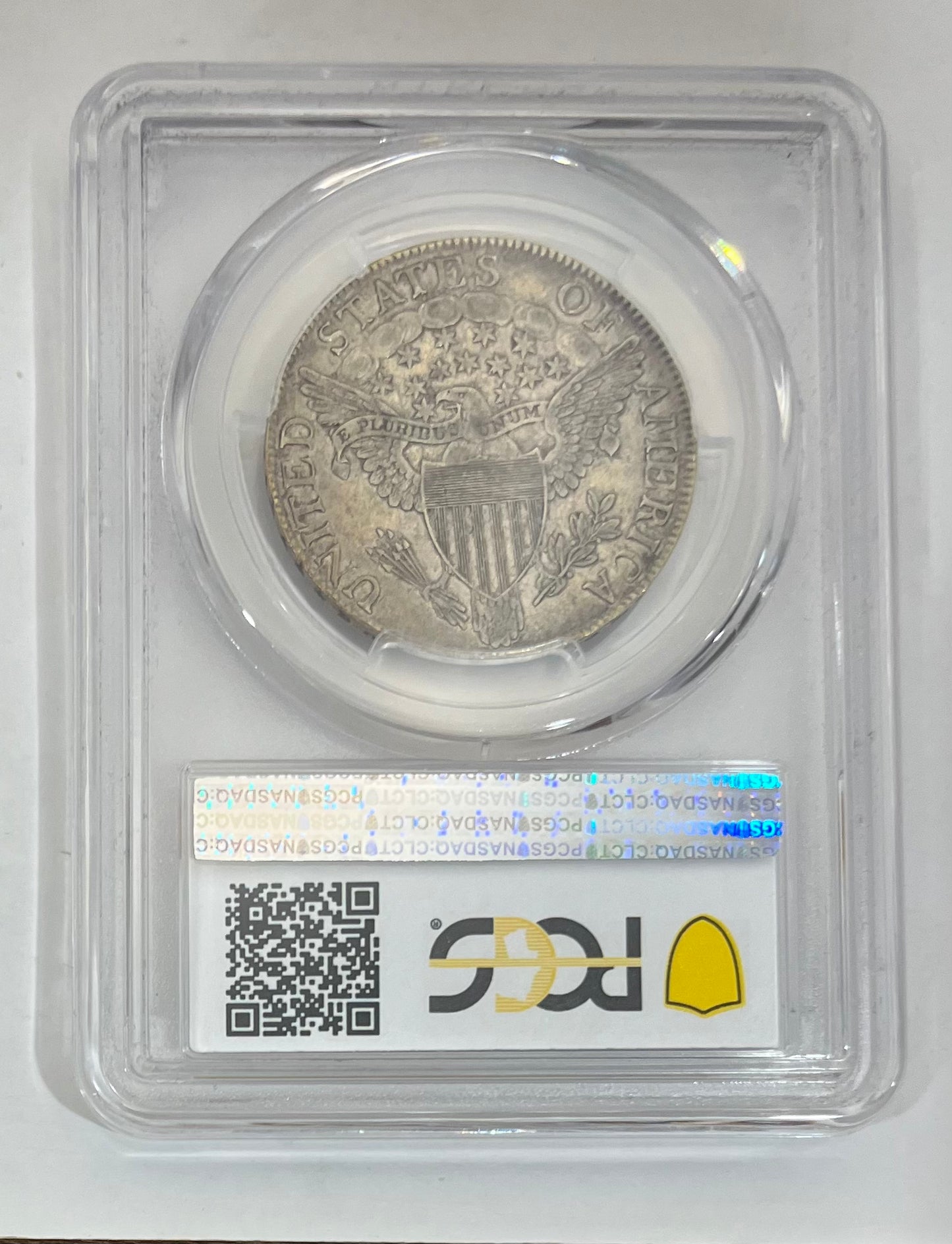 1806 50C PCGS XF40 Overton 114 Pointed 6 Stem