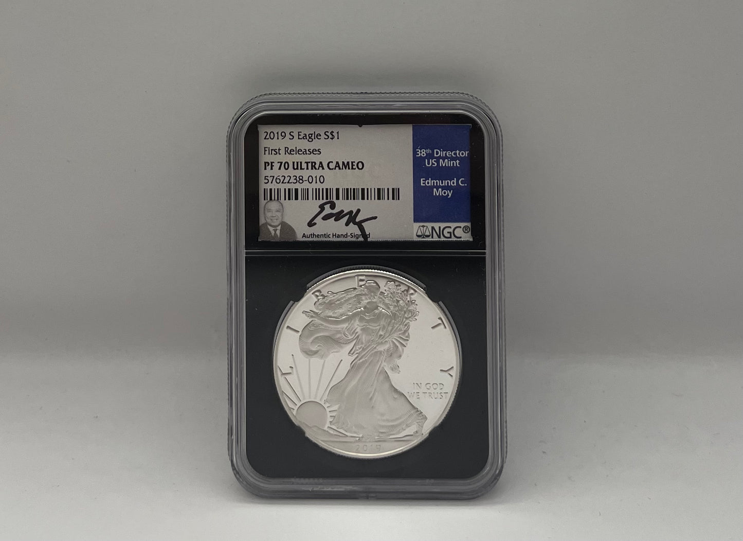 2019 S Eagle $1 First Releases PF 70 Ultra Cameo