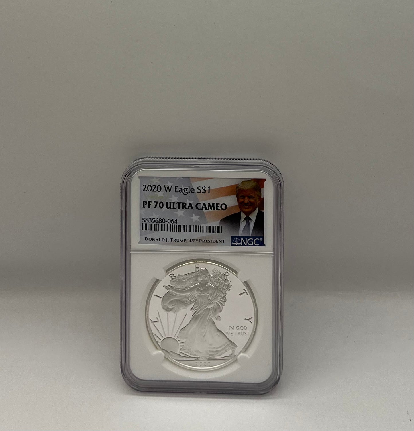 2020 W Eagle $1 PF 70 Ultra Cameo