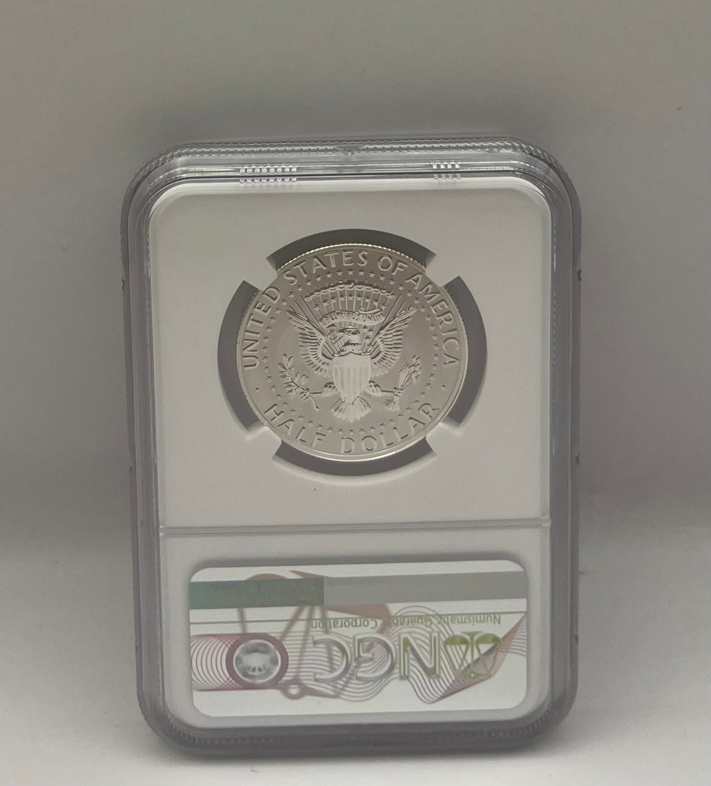 2018 Silver Proof 50c PF 70 Reverse Proof