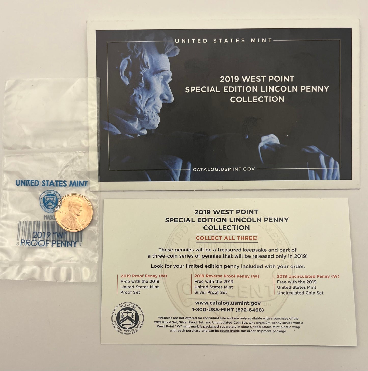 2019 West Point Special Edition Lincoln Penny