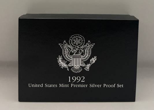 1992 United States Mint Premier Silver Proof Set