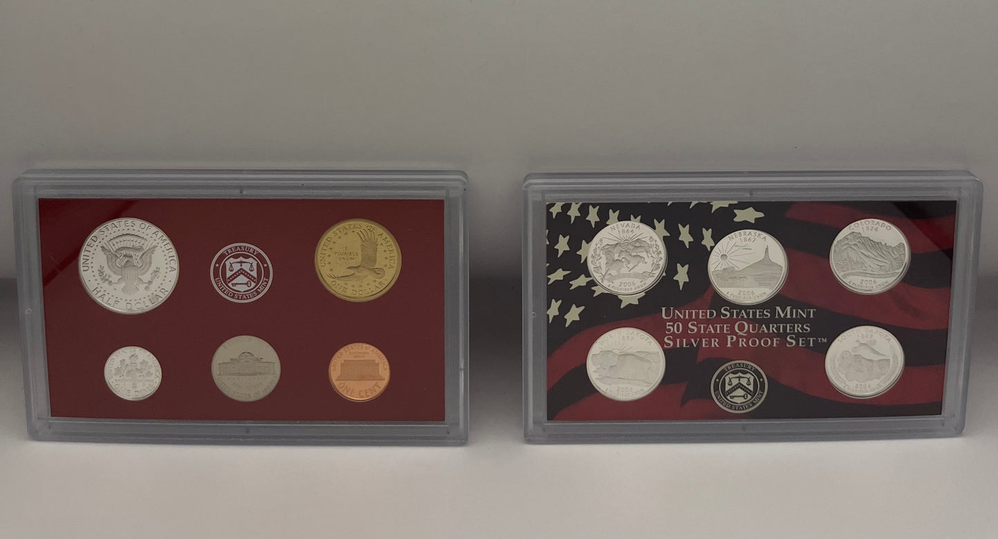 2006 United States Mint Silver Proof Set