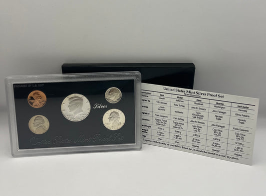 1993 United States Mint Silver Proof Set