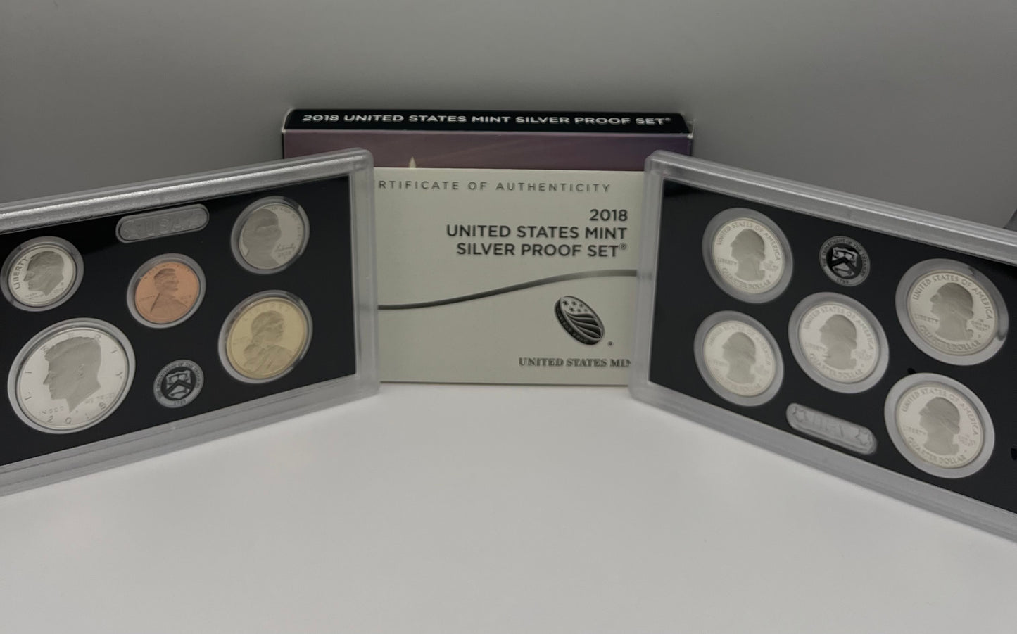 2018 United States Mint Silver Proof Set