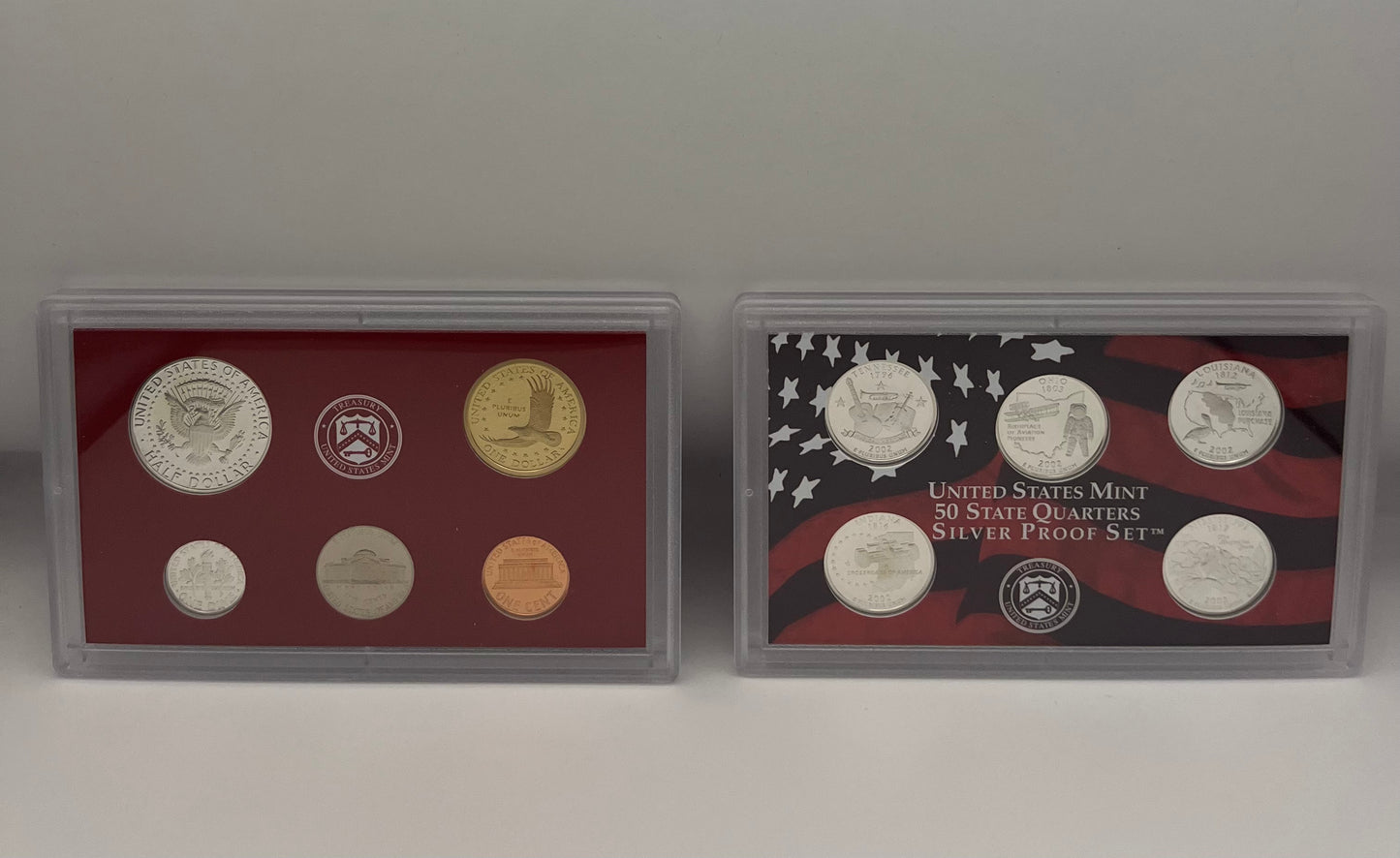 2002 United States Mint Silver Proof Set