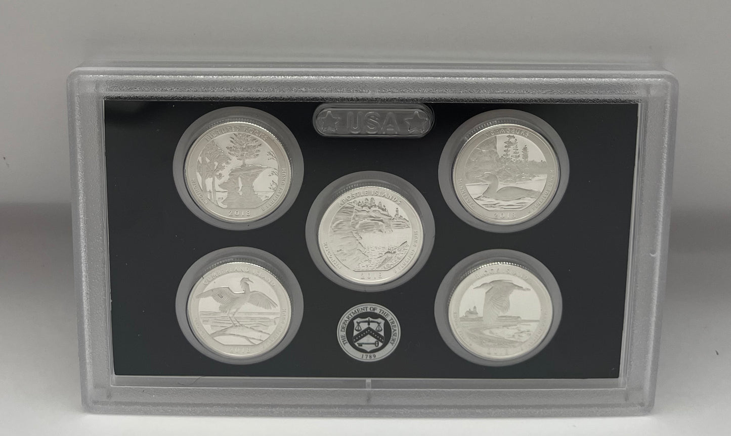 2018 United States Mint Silver Proof Set