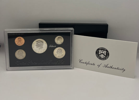 1995 United States Mint Silver Proof Set